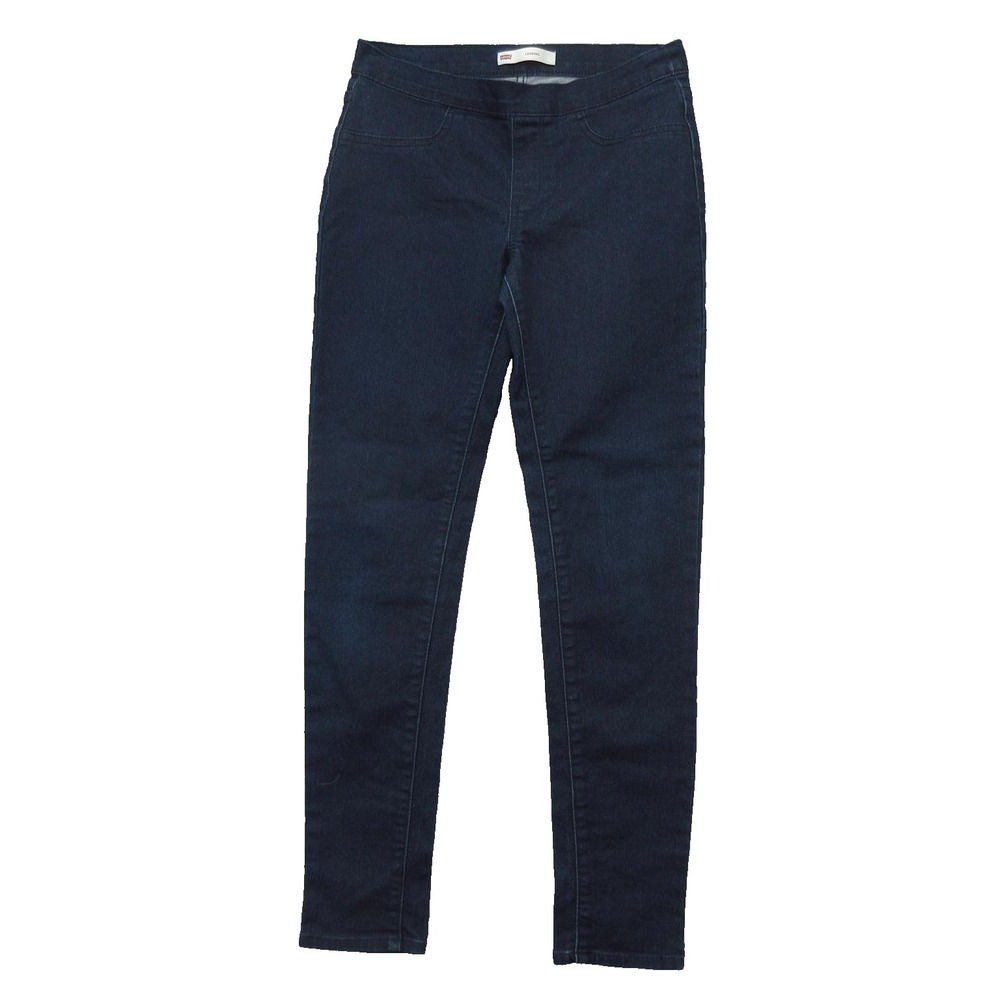 Levis Legging Pants Girls 14 Regular Dark Wash Pull On Skinny Stretch Denim